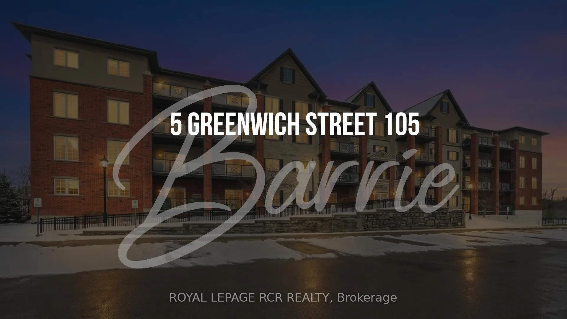 Photo 17 of Unit 105, 5 Greenwich Street, Barrie, Ardagh — HOMEH
