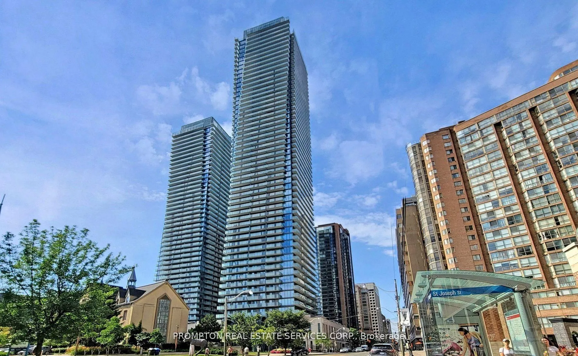 Front of Unit 3604, 1080 Bay Street