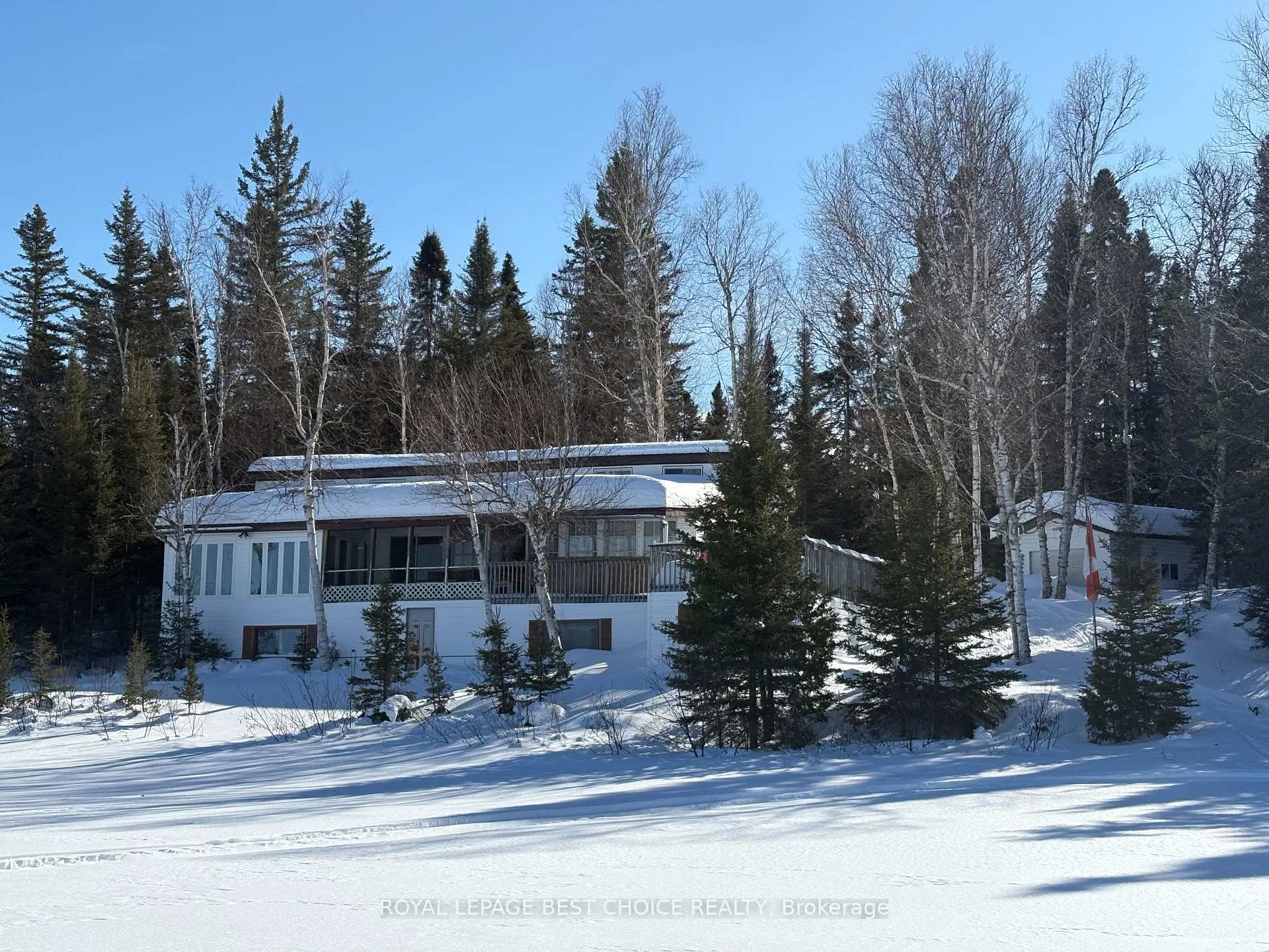 Front of Lot 3 Howard Lake Island