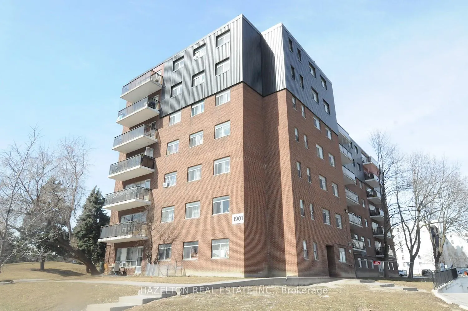 Front of Unit 707, 1901 Martin Grove Road
