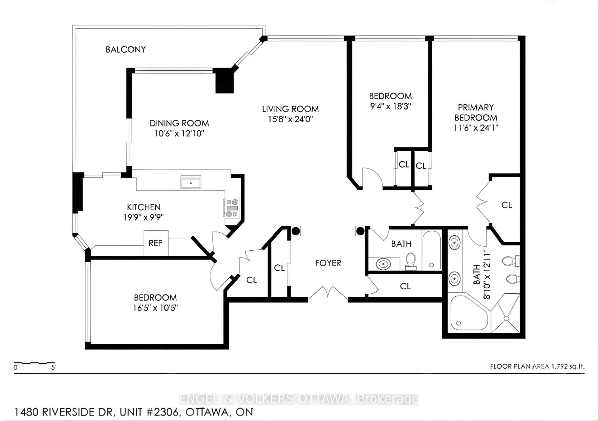 Photo 34 of Unit 2306, 1480 Riverside Drive, Ottawa, Riverview Park — HOMEH