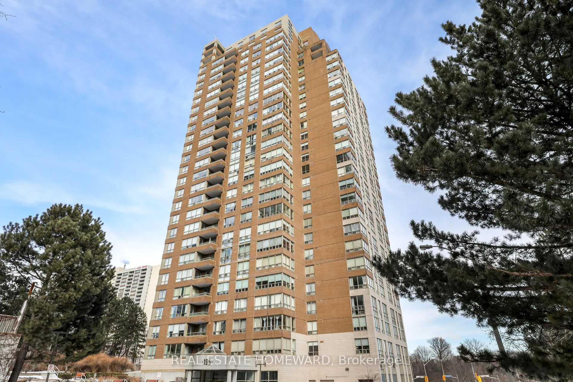 Front of Unit 1901, 195 Wynford Drive