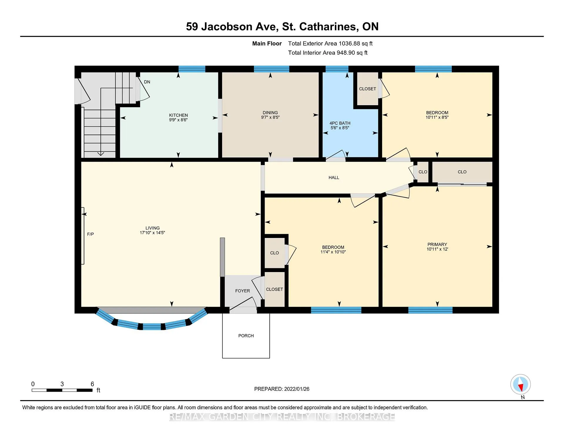 Photo 12 of Unit Main floor, 59 Jacobson Avenue, St. Catharines, Glendale/Glenridge — HOMEH