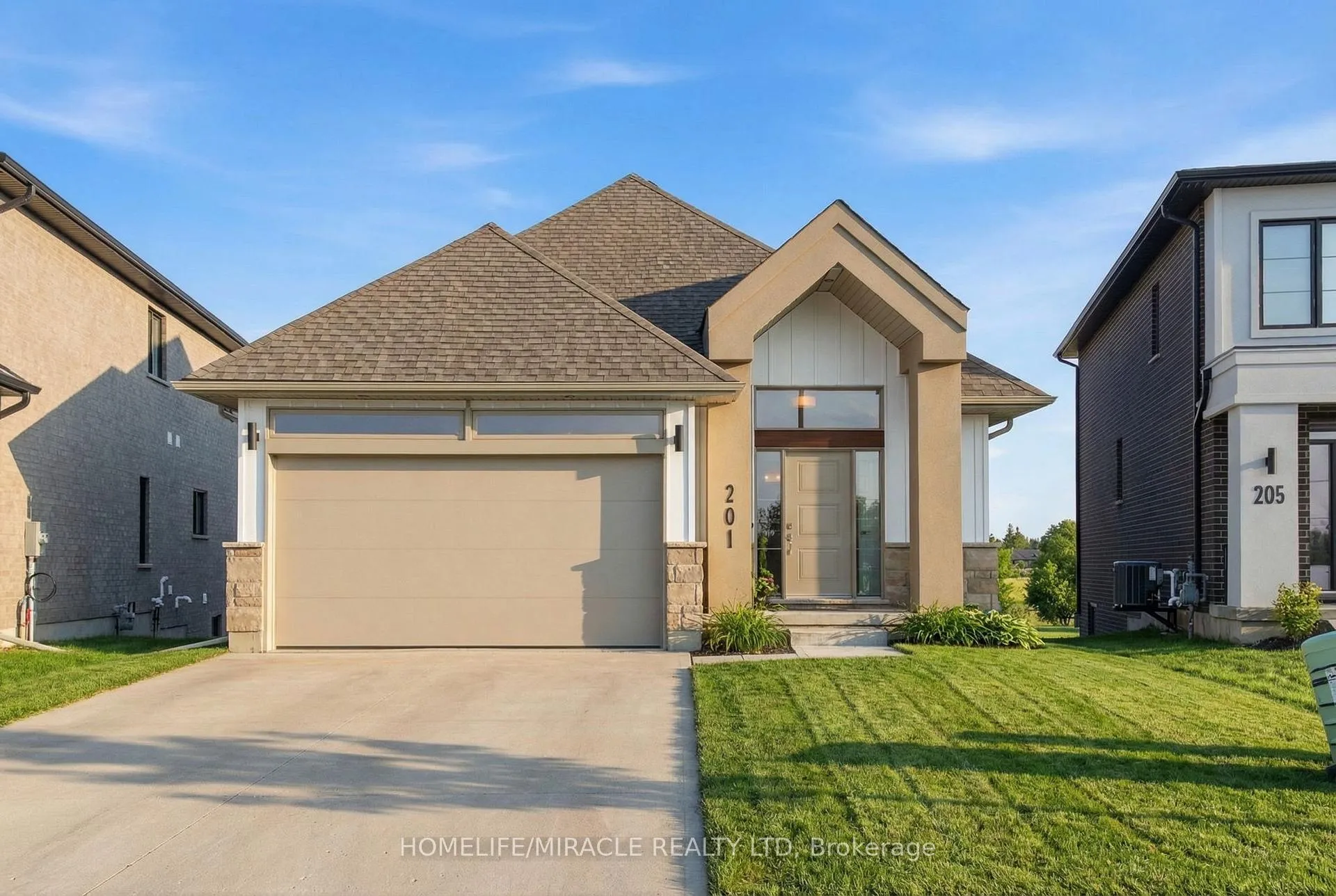 Front of 201 Dempsey Drive