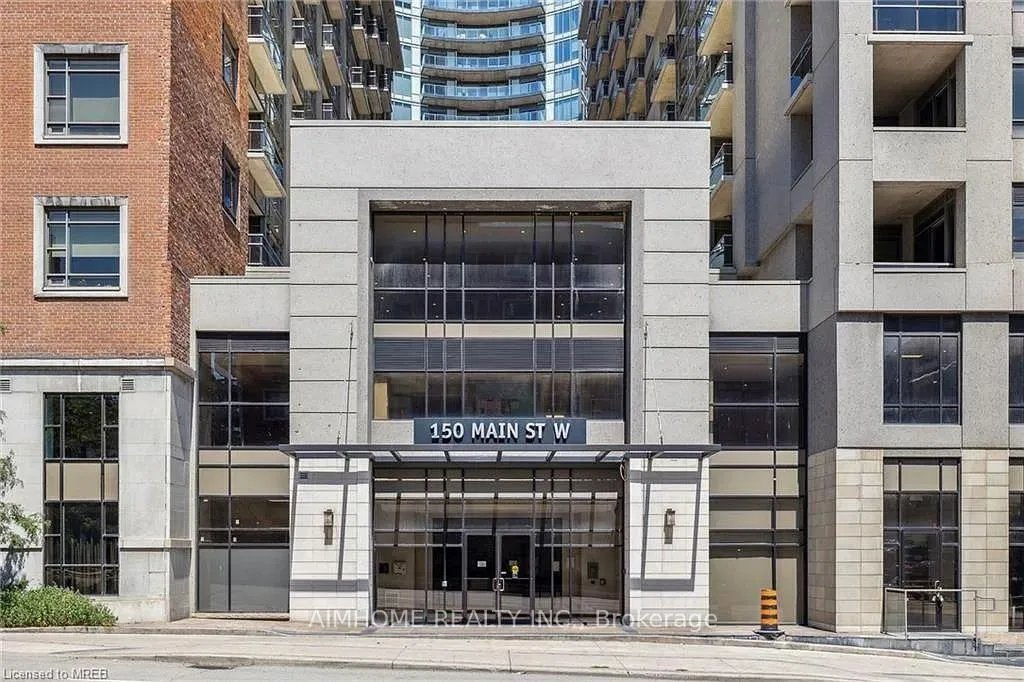 Front of Unit 802, 150 Main Street W