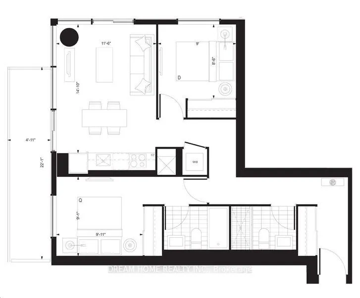 Photo 17 of Unit 3903, 39 Roehampton Avenue, Toronto, Mount Pleasant West — HOMEH