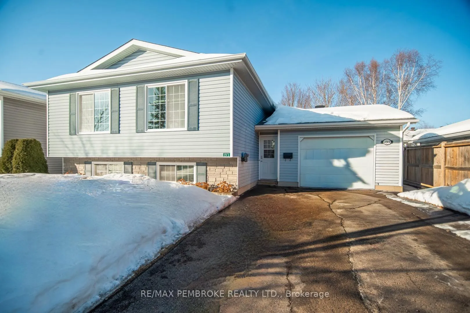 Front of 193 D'Youville Drive