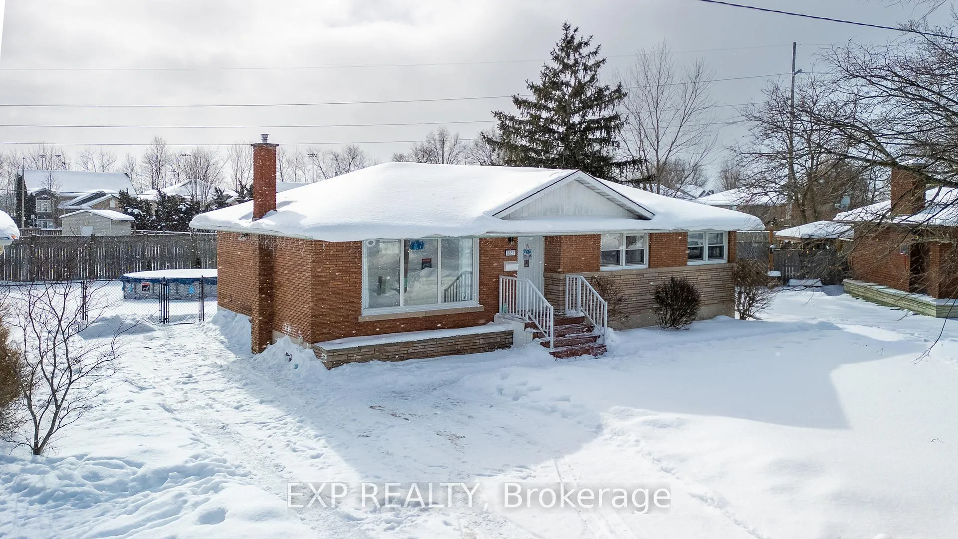 Front of 8857 Banting Avenue