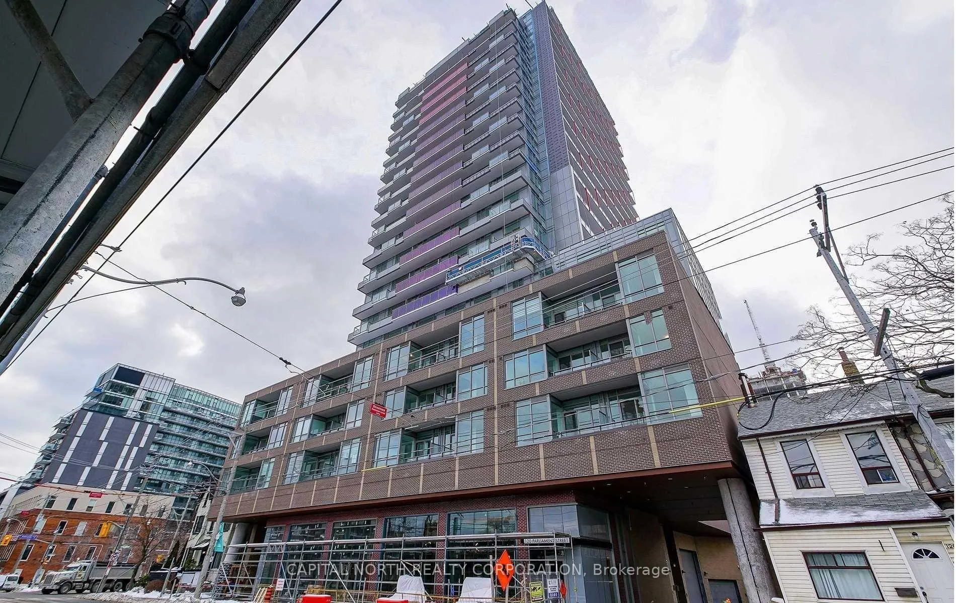 Front of Unit 402, 120 Parliament Street