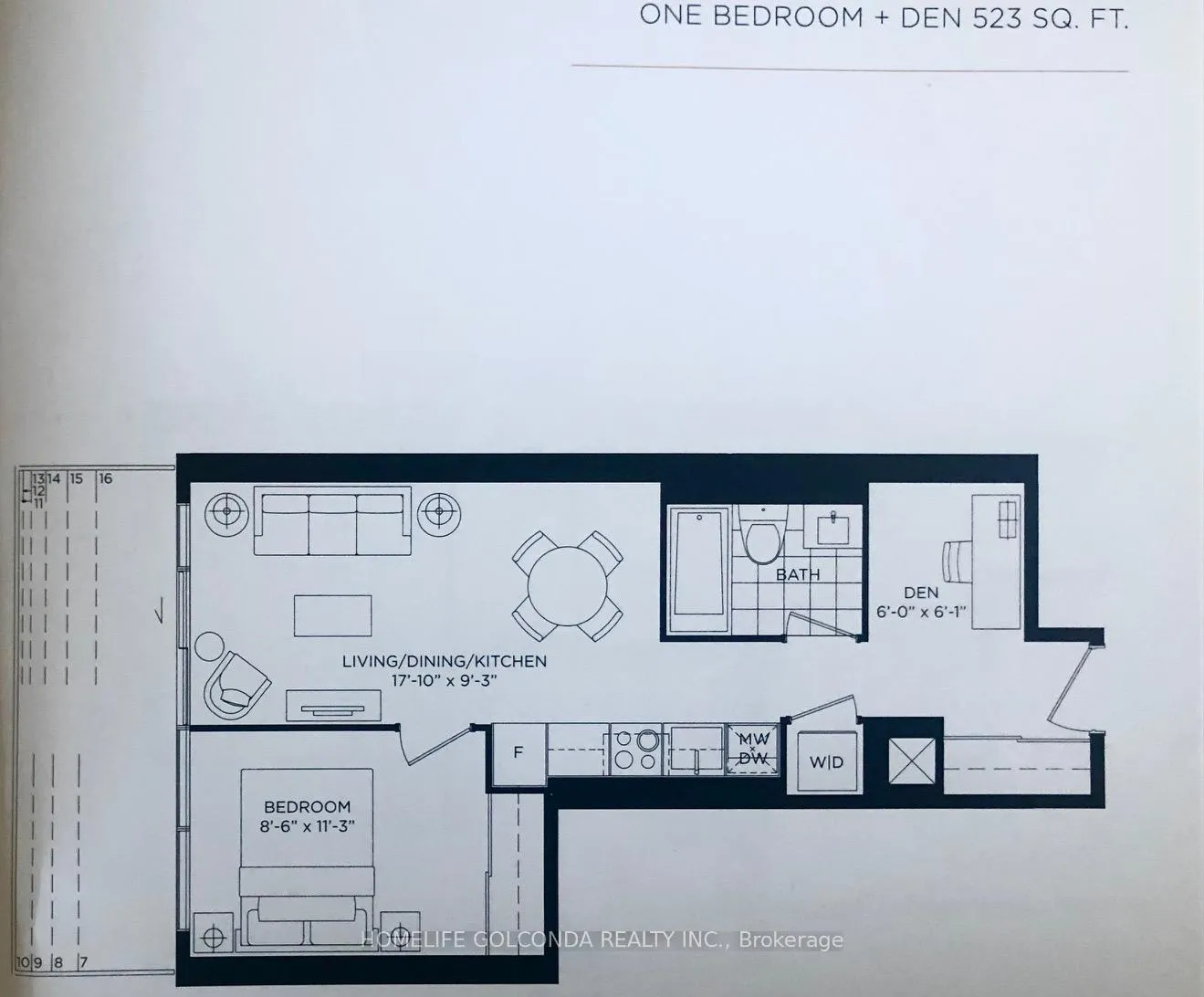 Photo 12 of Unit 908, 18 Maitland Terrace, Toronto, Church-Yonge Corridor — HOMEH