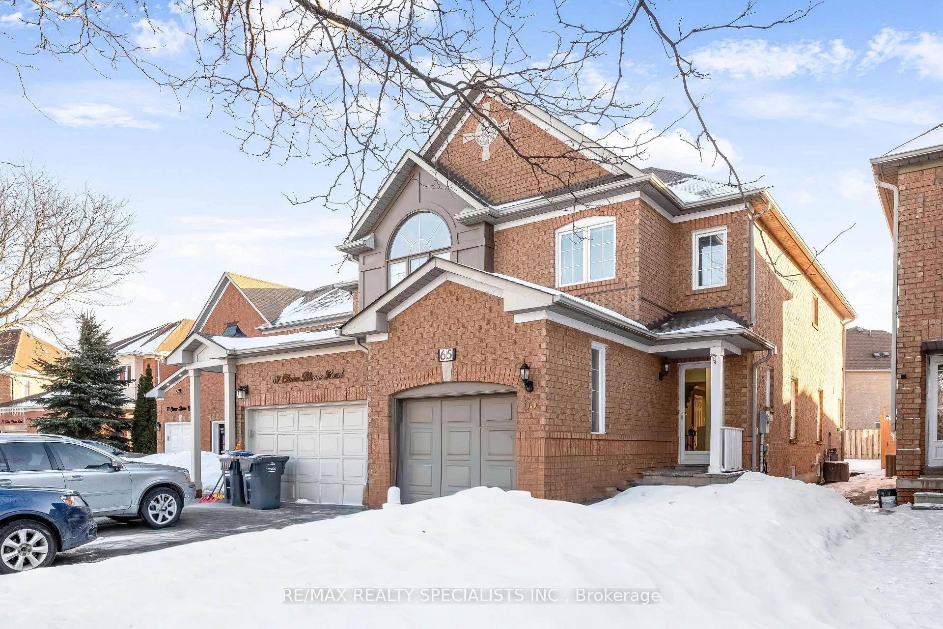 Front of 65 Clover Bloom Road