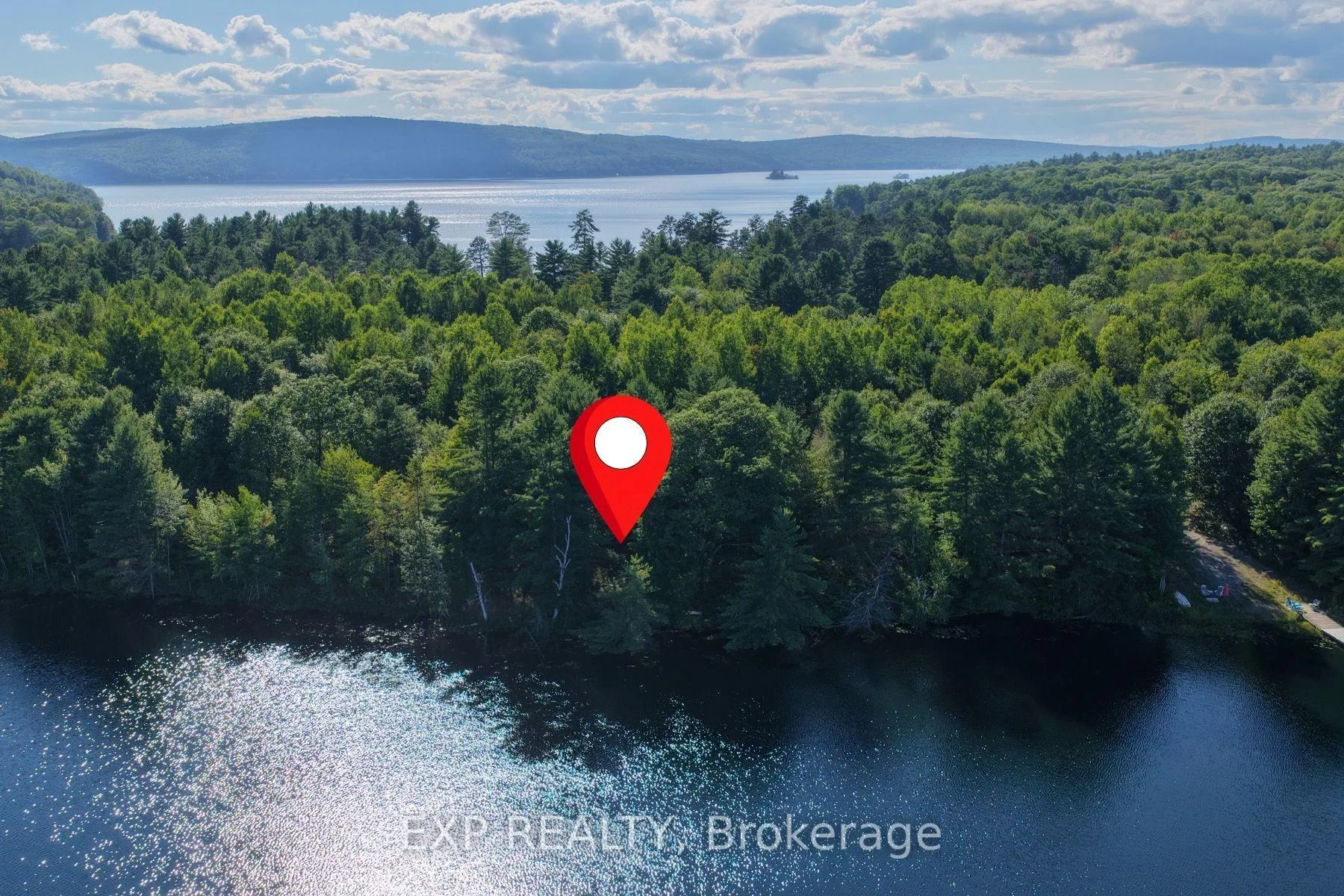 Front of Lot 15 Sandy Shores Trail