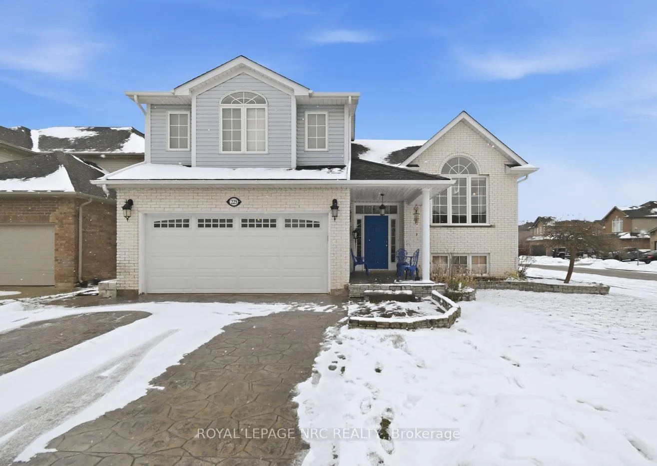 Front of 225 Colbeck Drive