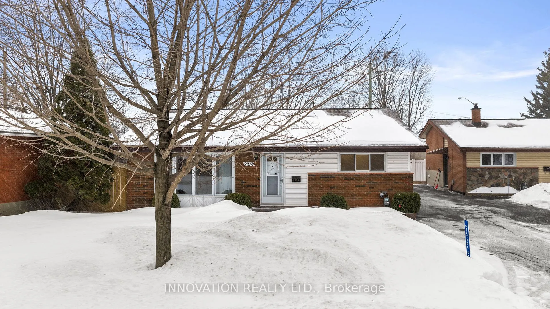 Front of 2278 Rembrandt Road