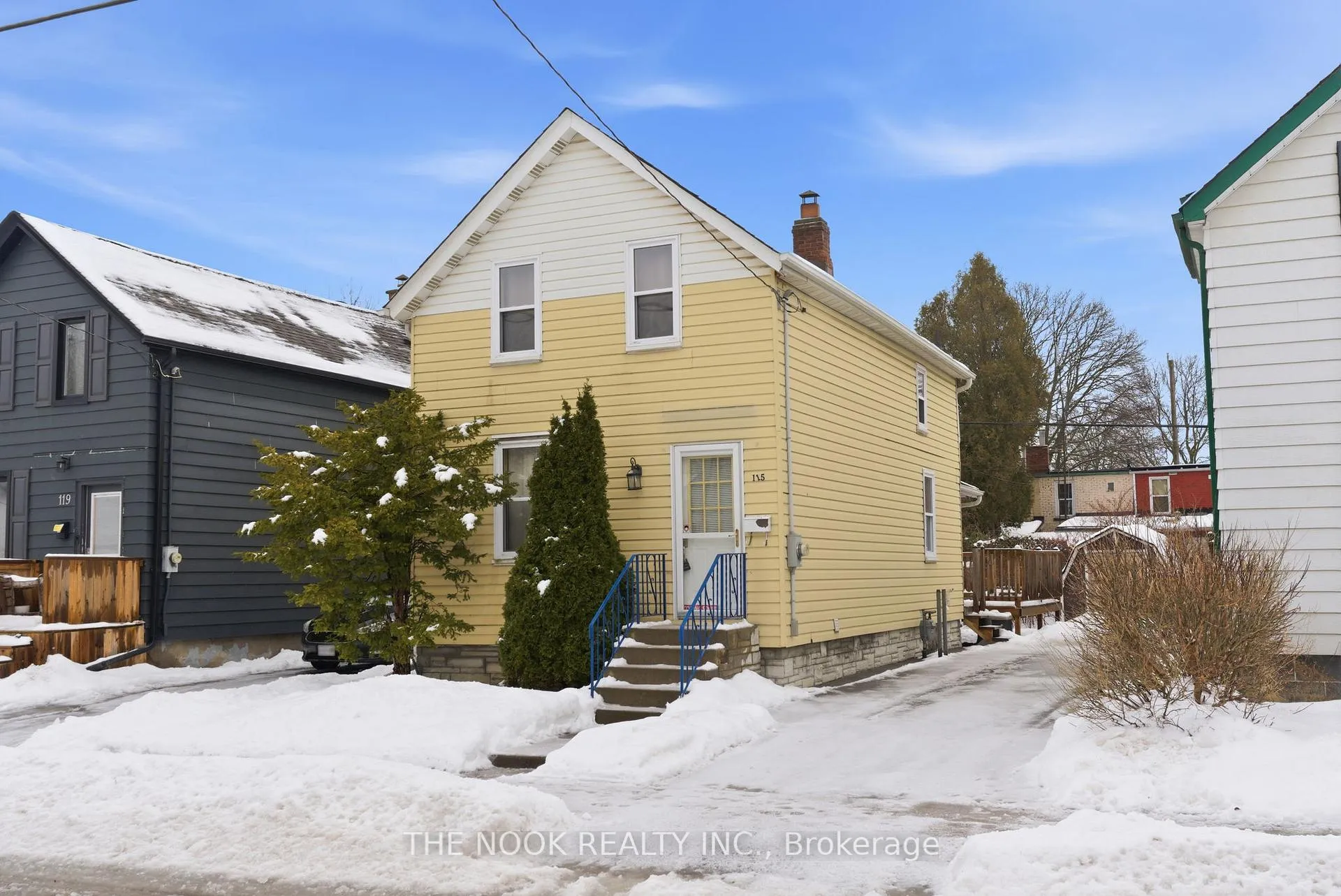 Front of 115 Banting Avenue
