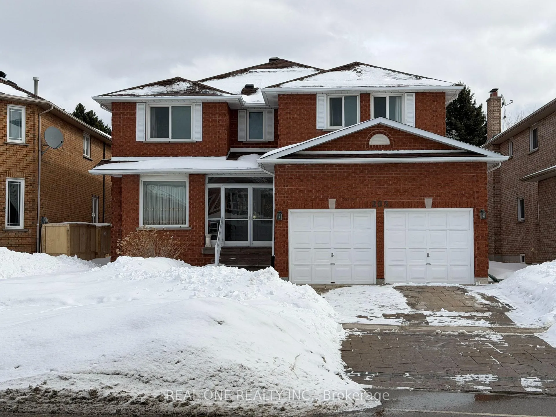Front of 203 Valleymede Drive