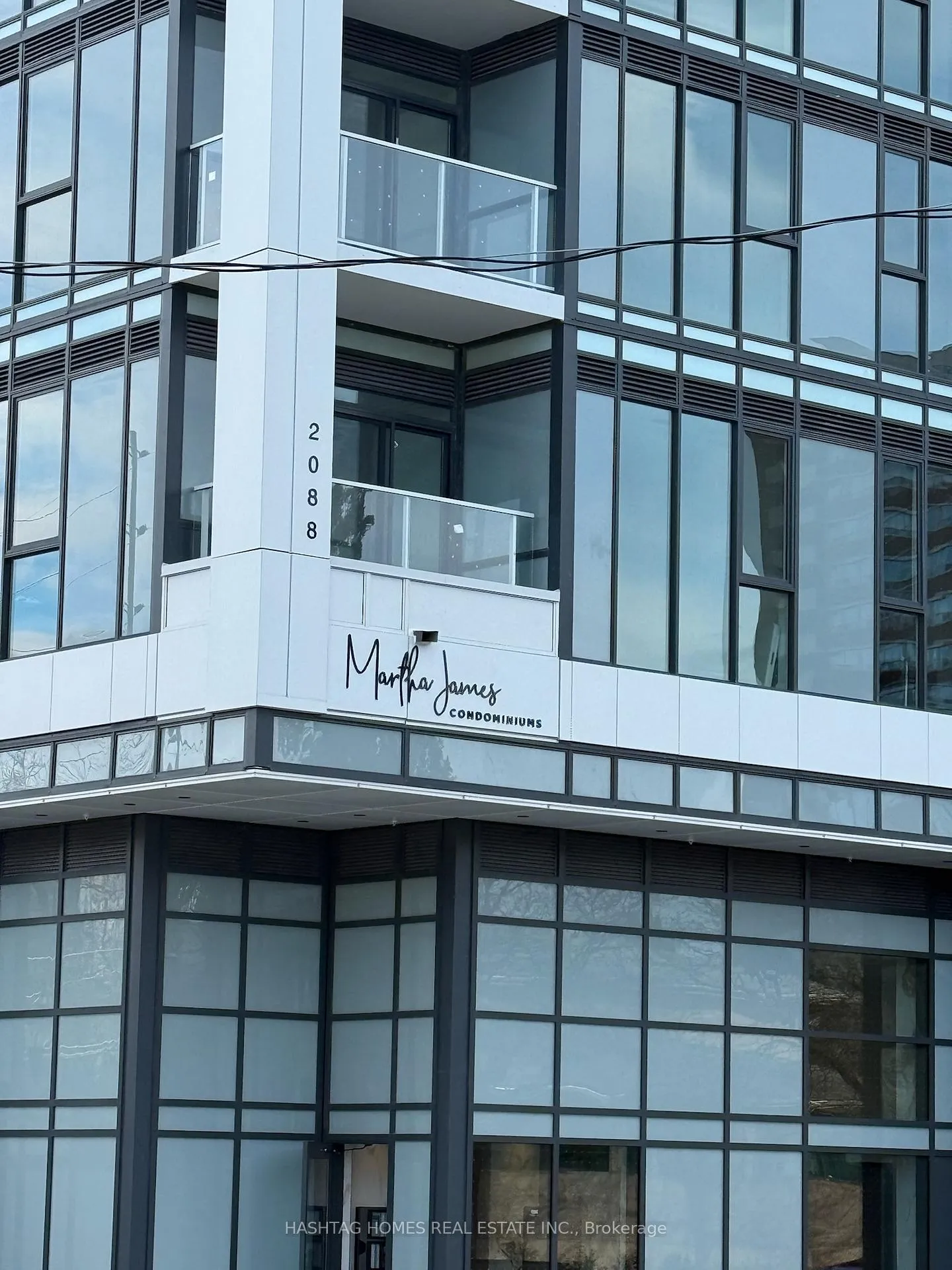 Front of Unit 1110, 2088 James Street