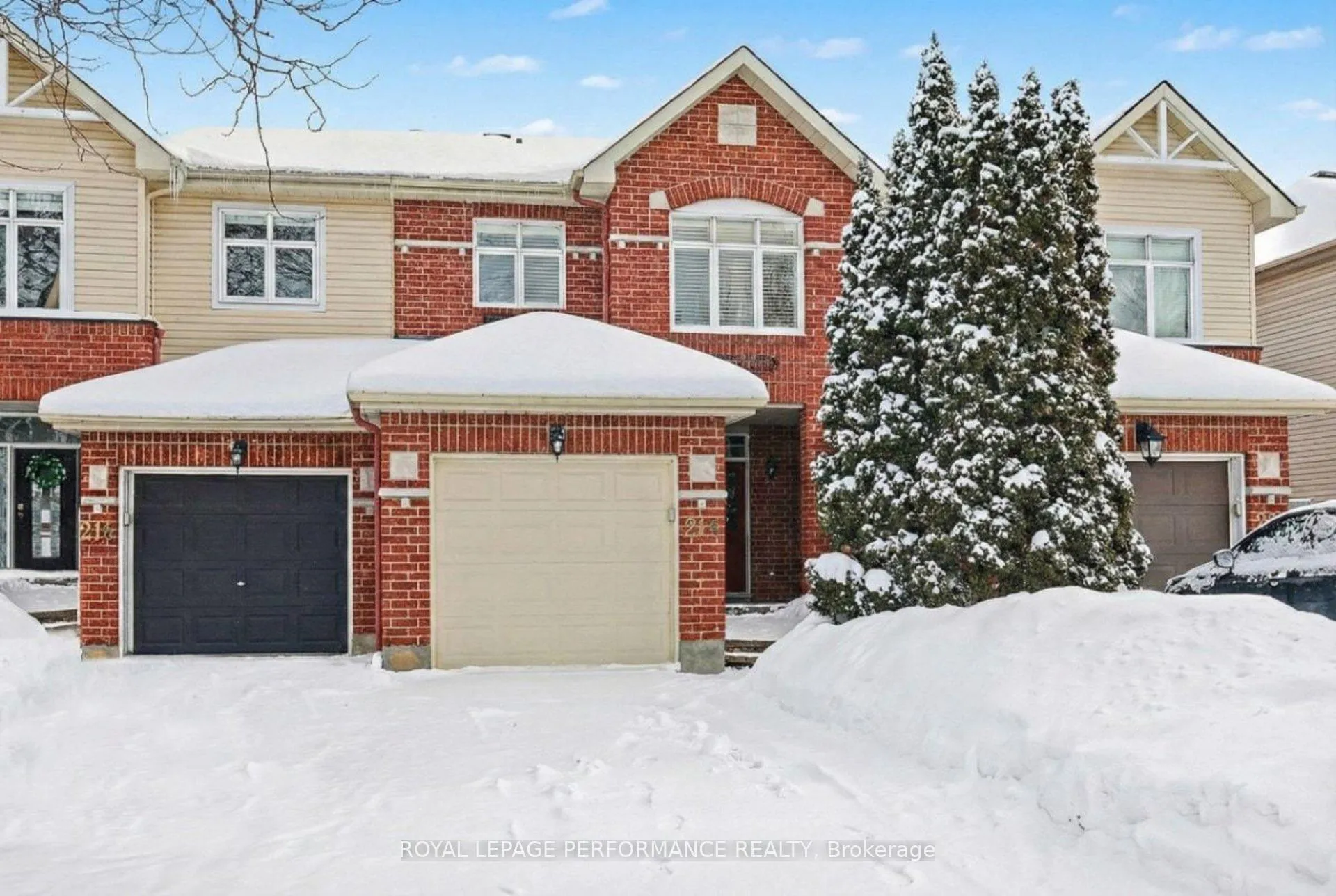 Front of 214 Windhurst Drive