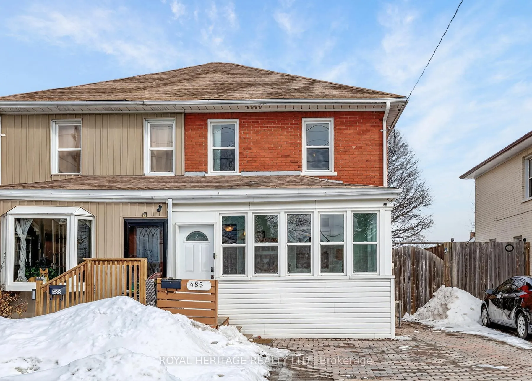 Front of 485 Albert Street