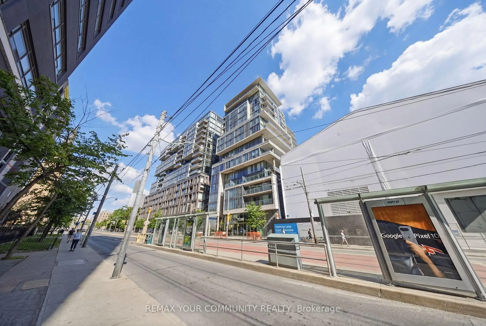 Front of Unit 1307, 95 Bathurst Street
