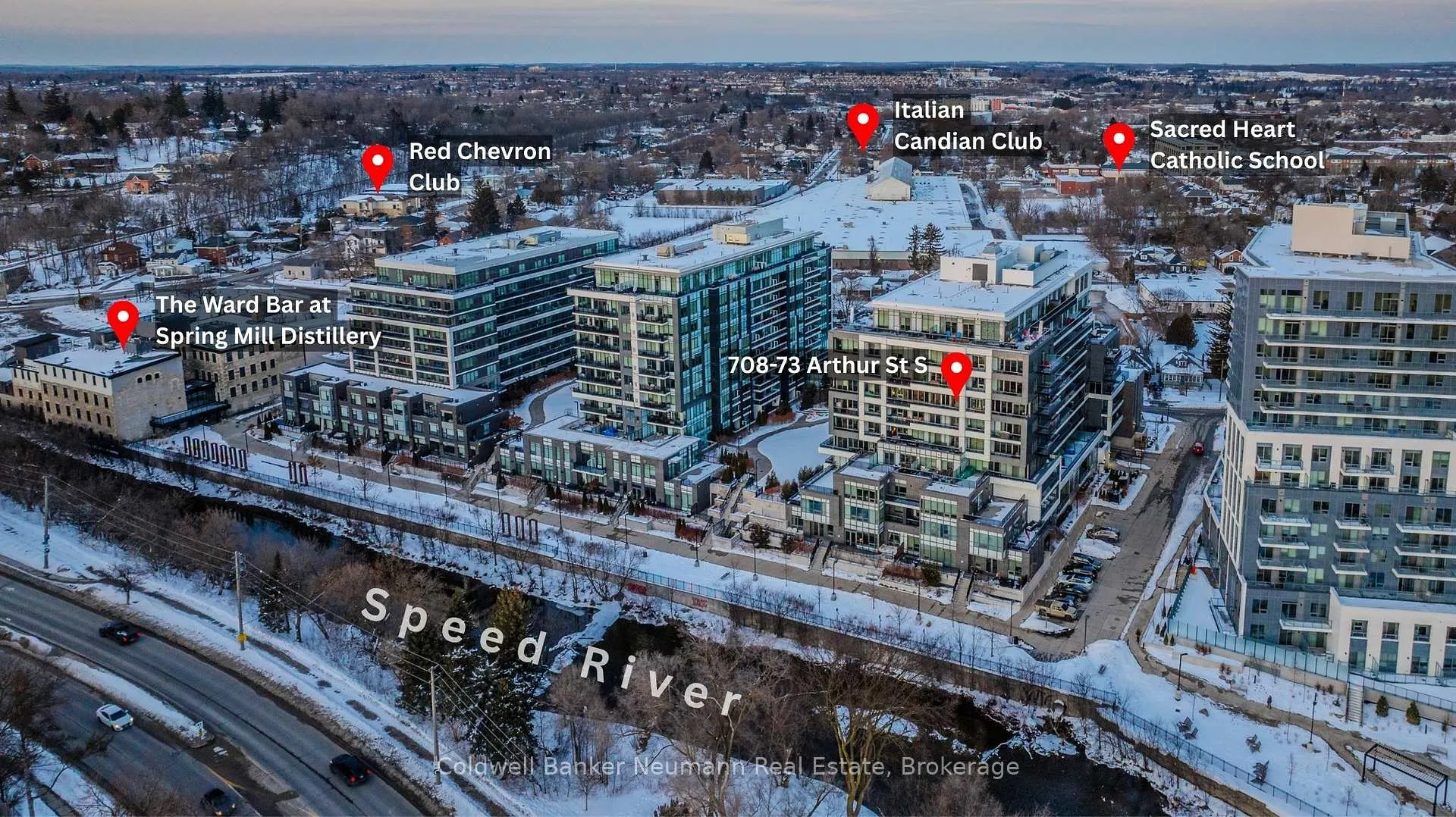 Photo 49 of Unit 708, 73 Arthur Street S, Guelph, St. Patrick's Ward — HOMEH