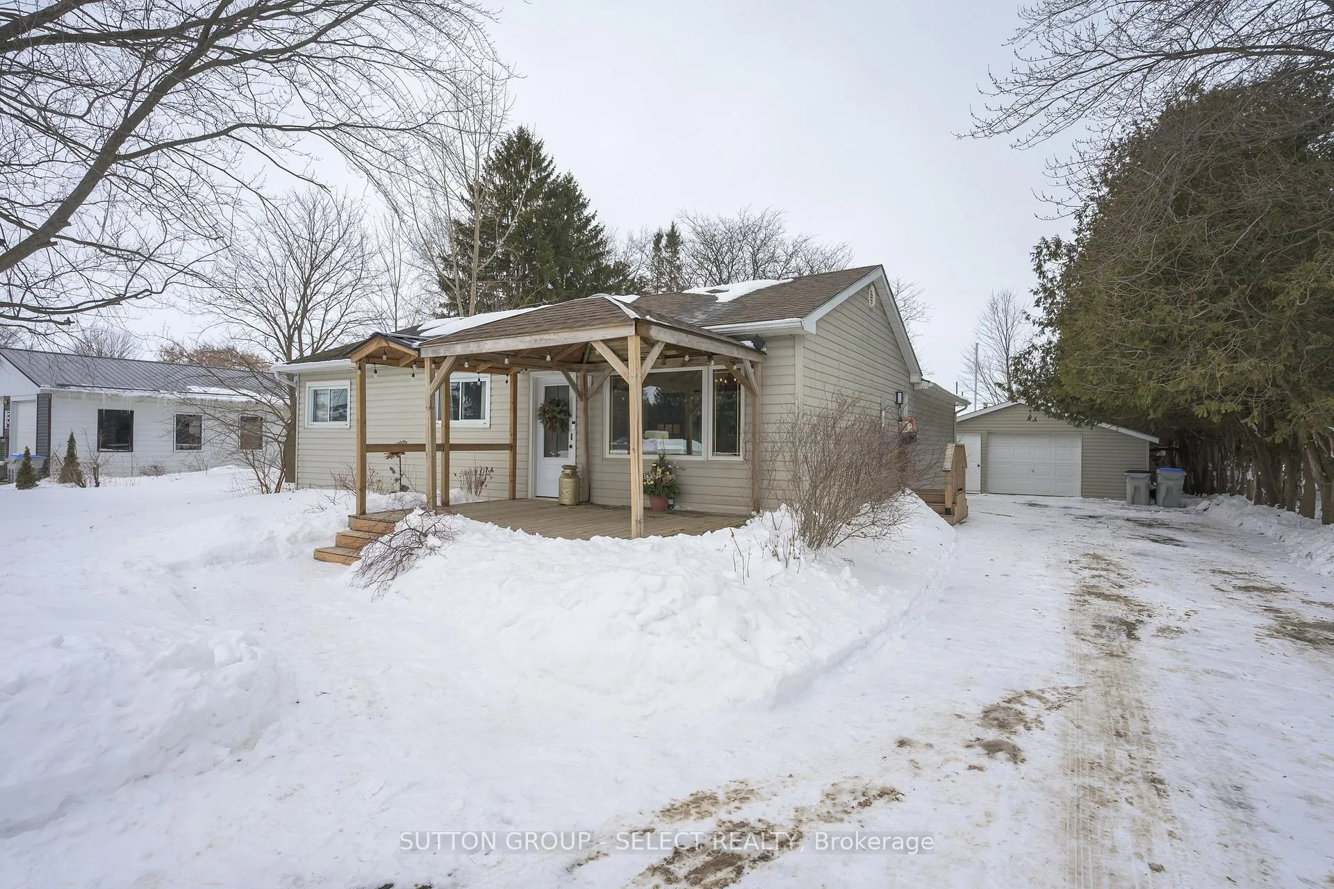 Front of 15342 Plover Mills Road