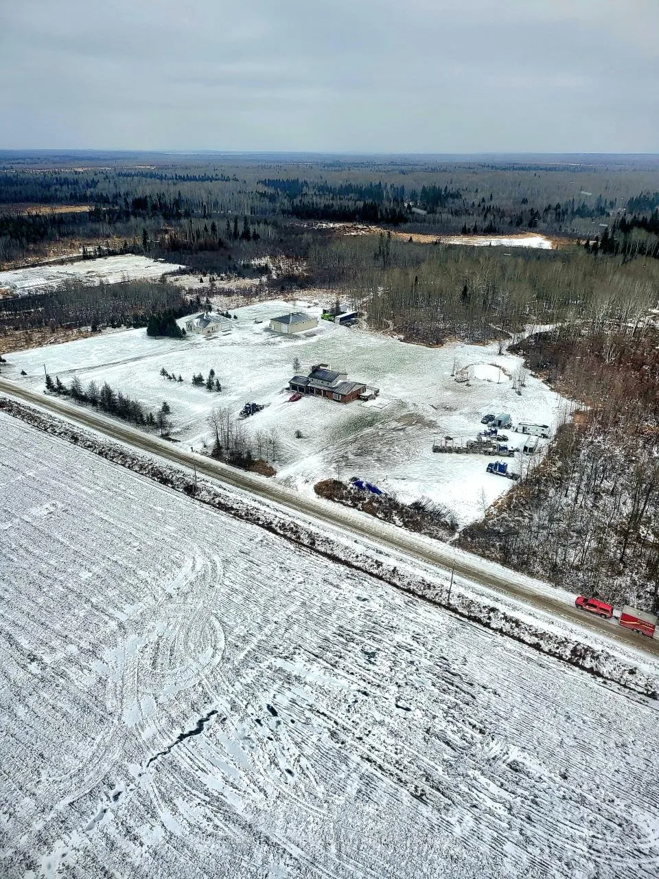 Photo 5 of 576 Carrigan Road, Timmins, TM - Outside East — HOMEH