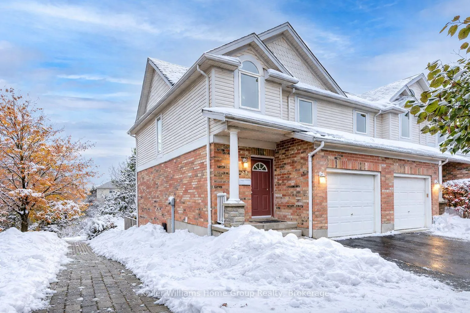 Front of Unit 23, 151 Clairfields Drive E