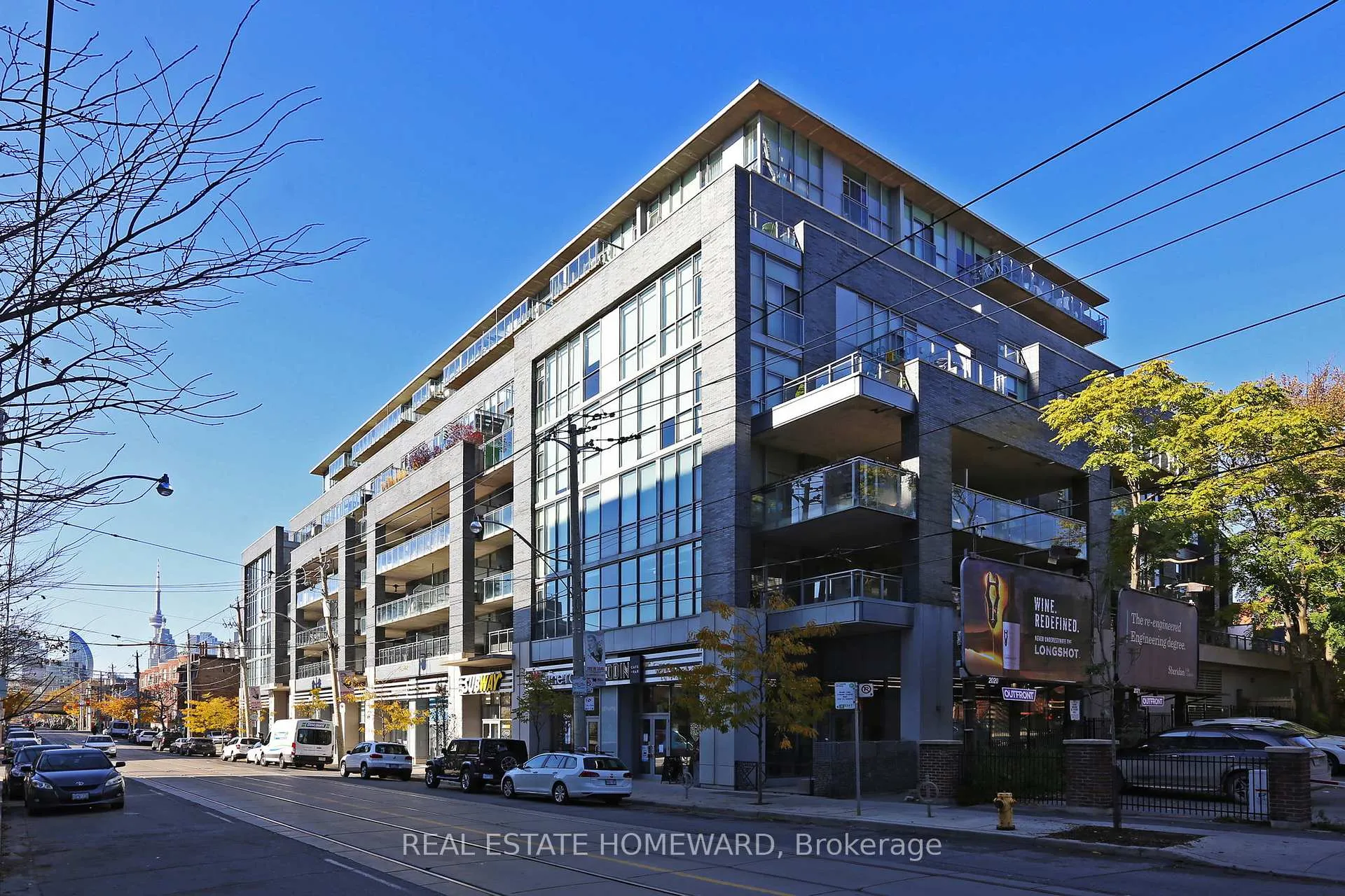 Front of Unit 216, 510 King Street E