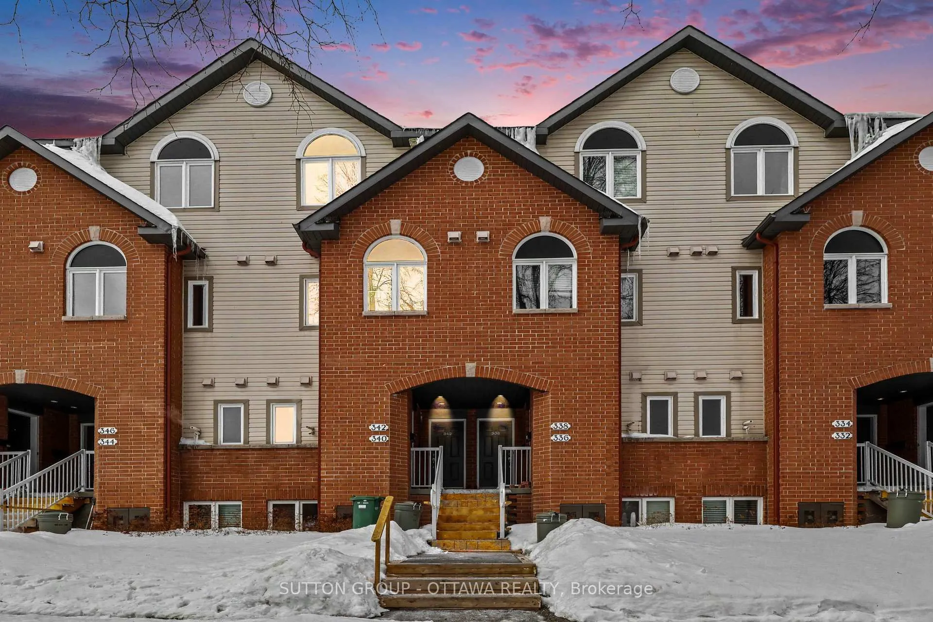 Front of 340 London Terrace
