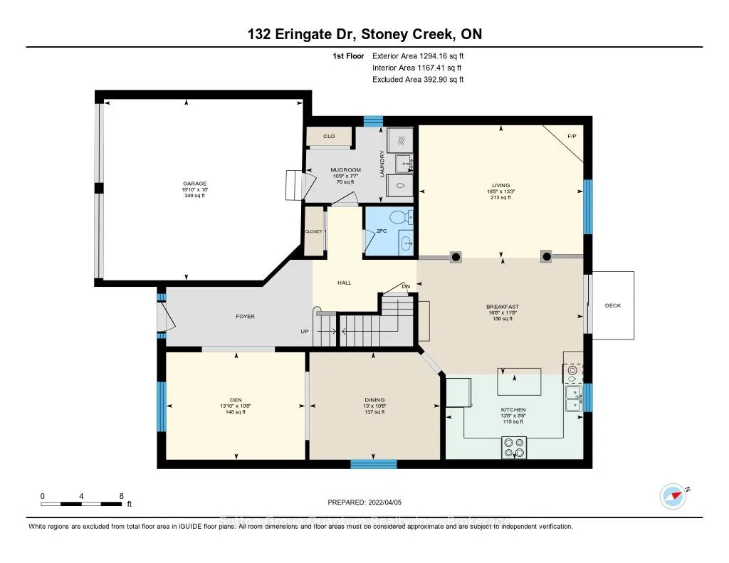 Photo 45 of 132 Eringate Drive, Hamilton, Stoney Creek Mountain — HOMEH
