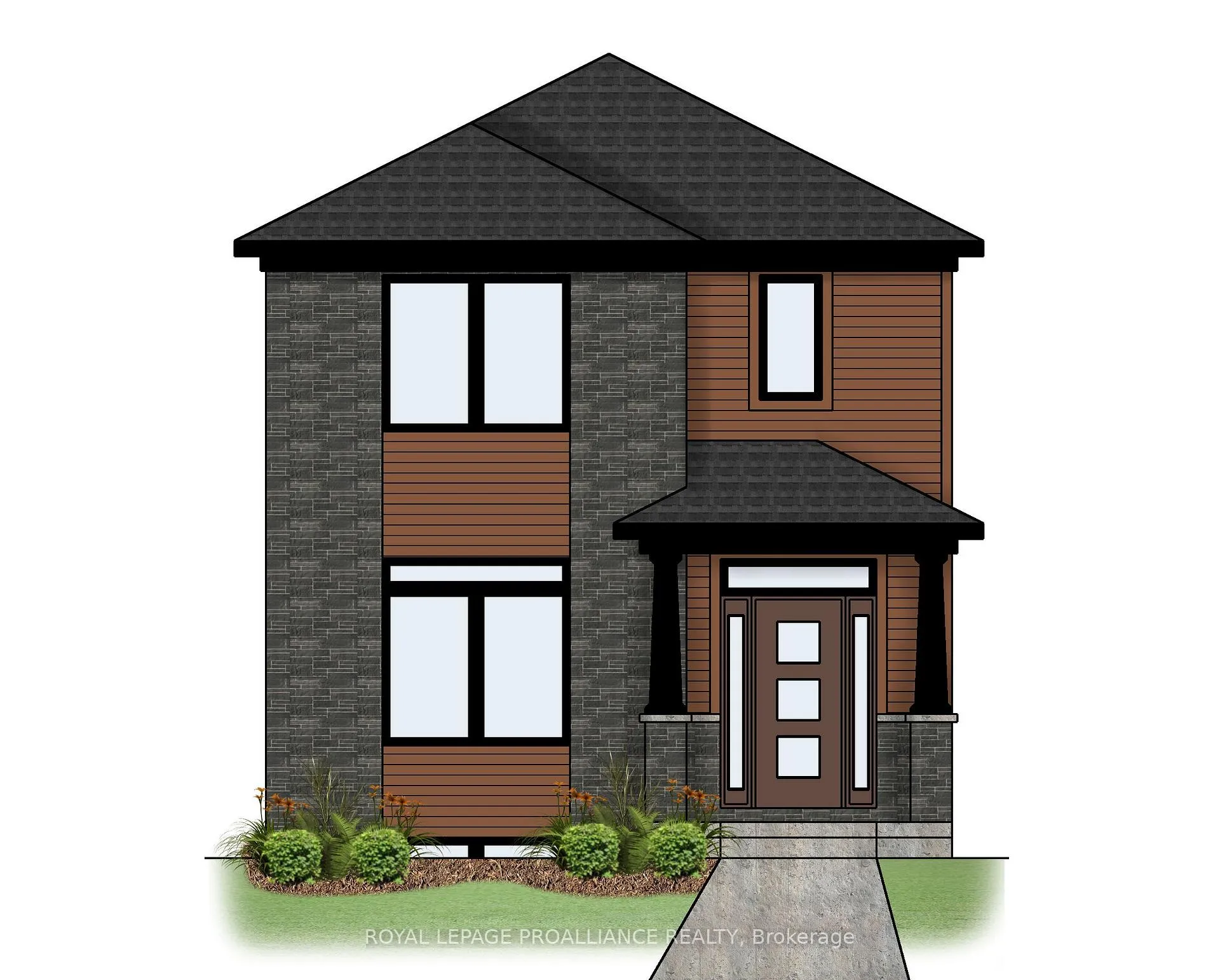 Front of 91 Athabaska Drive