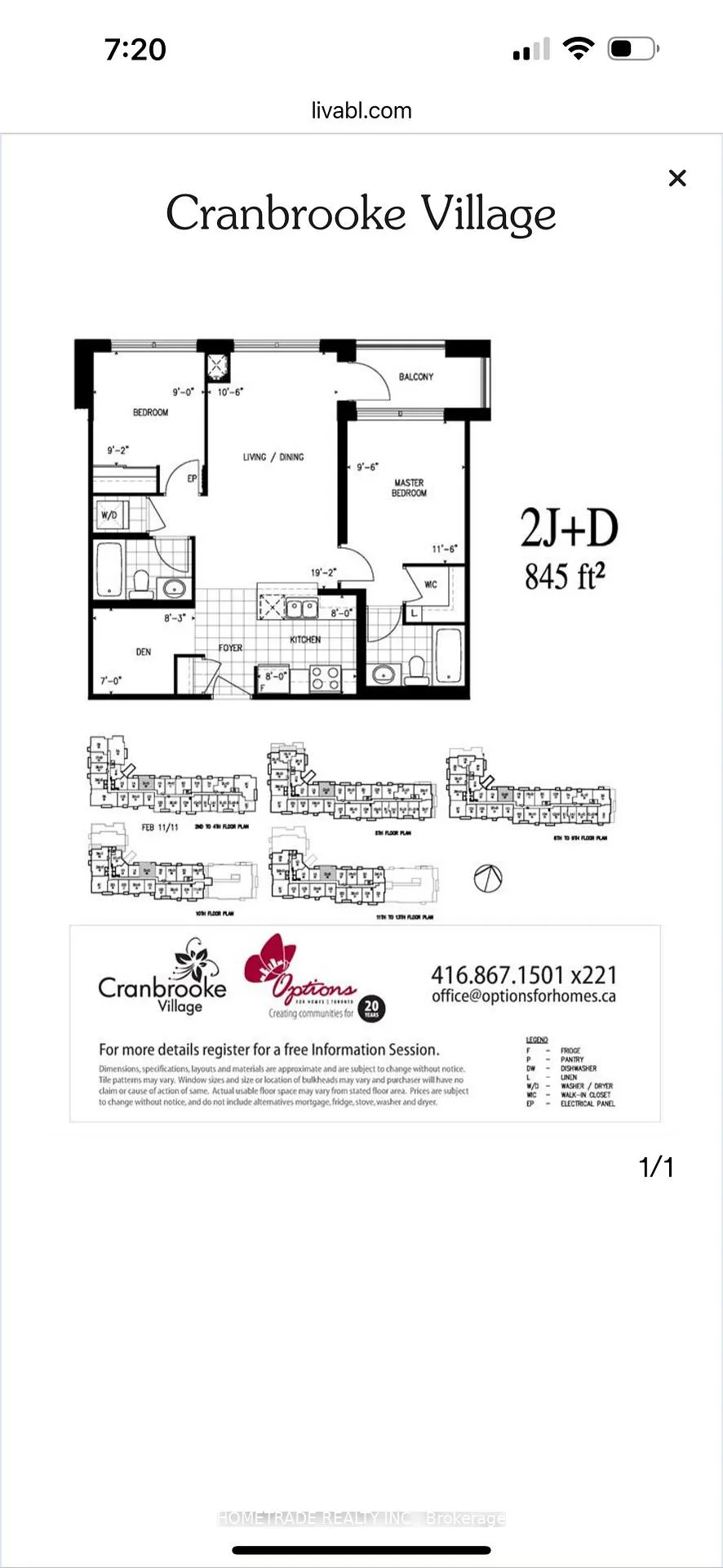 Photo 22 of Unit 310, 35 Saranac Boulevard, Toronto, Englemount-Lawrence — HOMEH