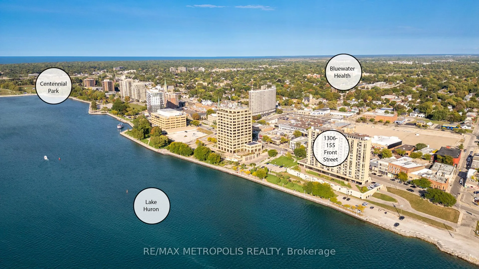 Photo 20 of Unit 1306, 155 Front Street N, Sarnia — HOMEH
