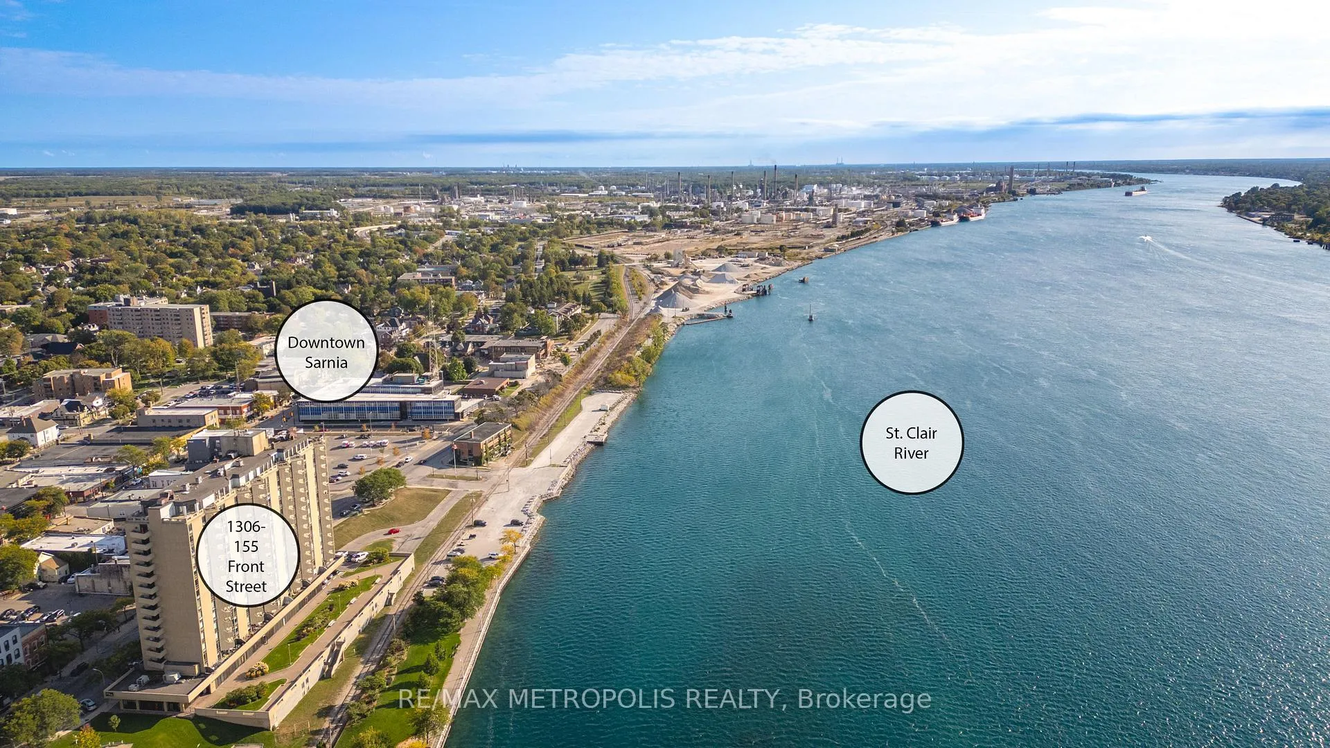 Photo 22 of Unit 1306, 155 Front Street N, Sarnia — HOMEH
