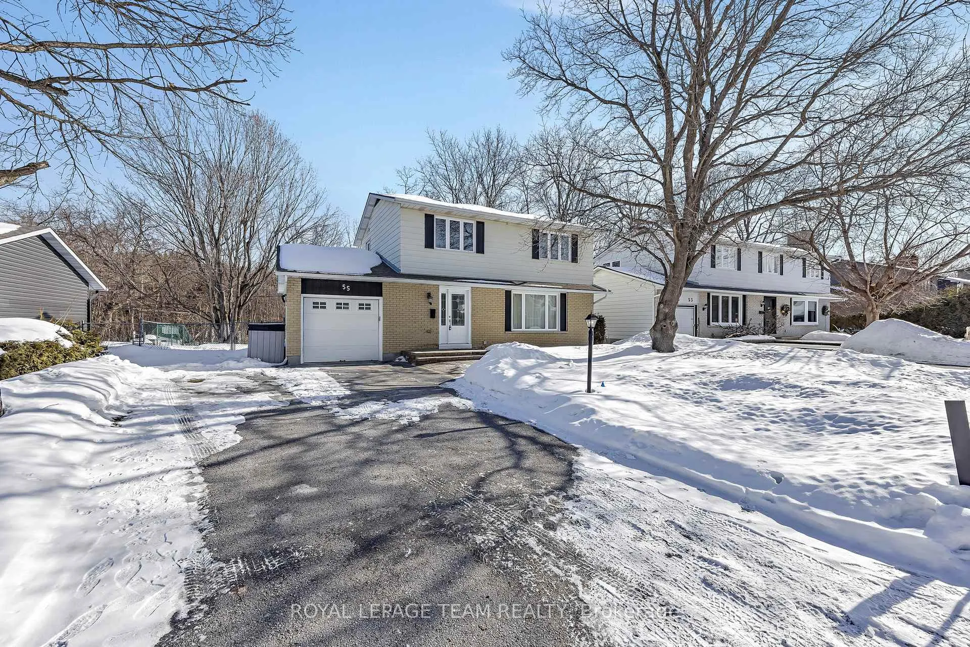 Front of 55 Coldstream Drive