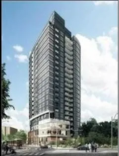 Front of Unit 2105, 219 Dundas Street E