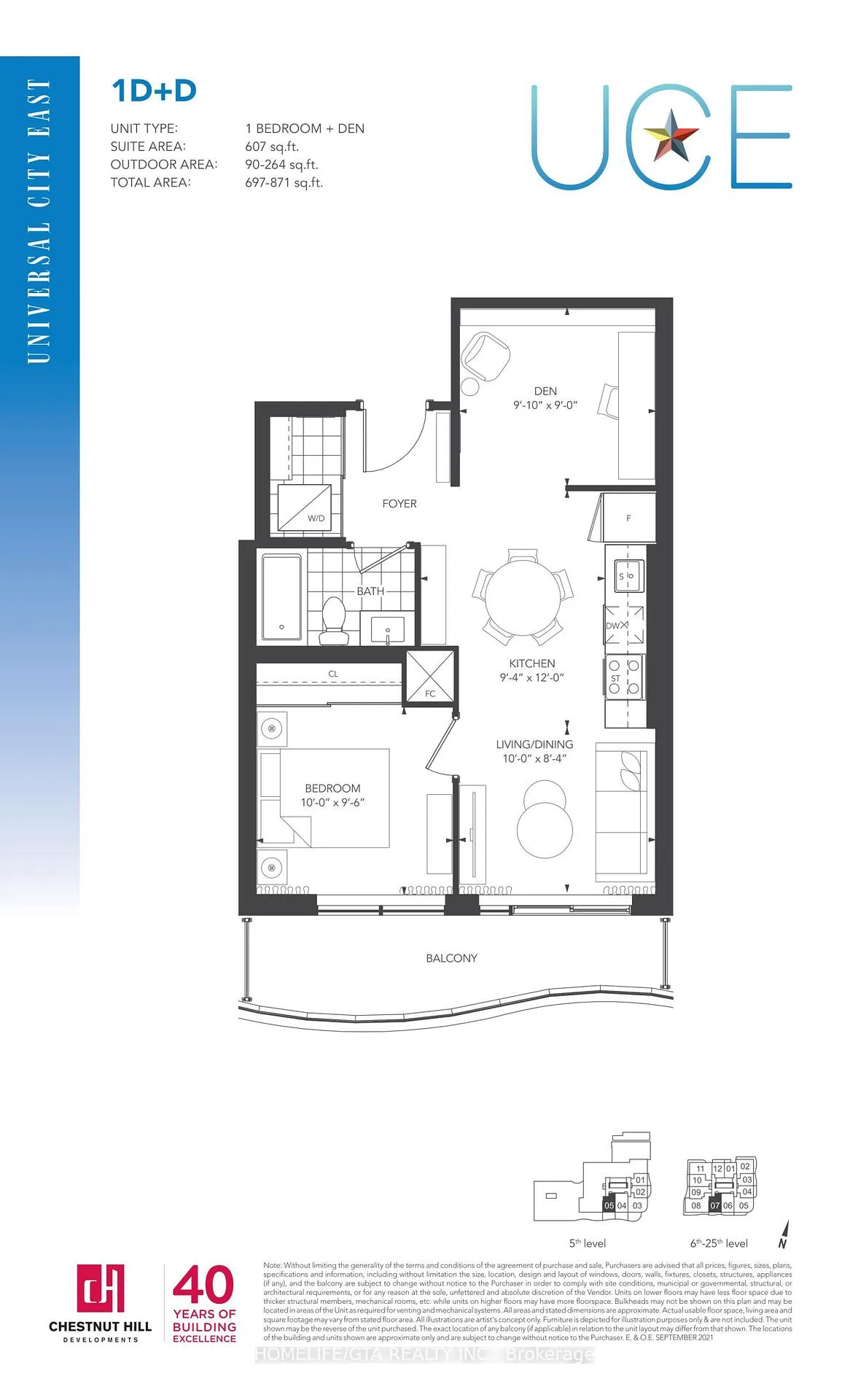 Photo 3 of Unit 607, 1010 Sandy Beach Road, Pickering, Bay Ridges — HOMEH
