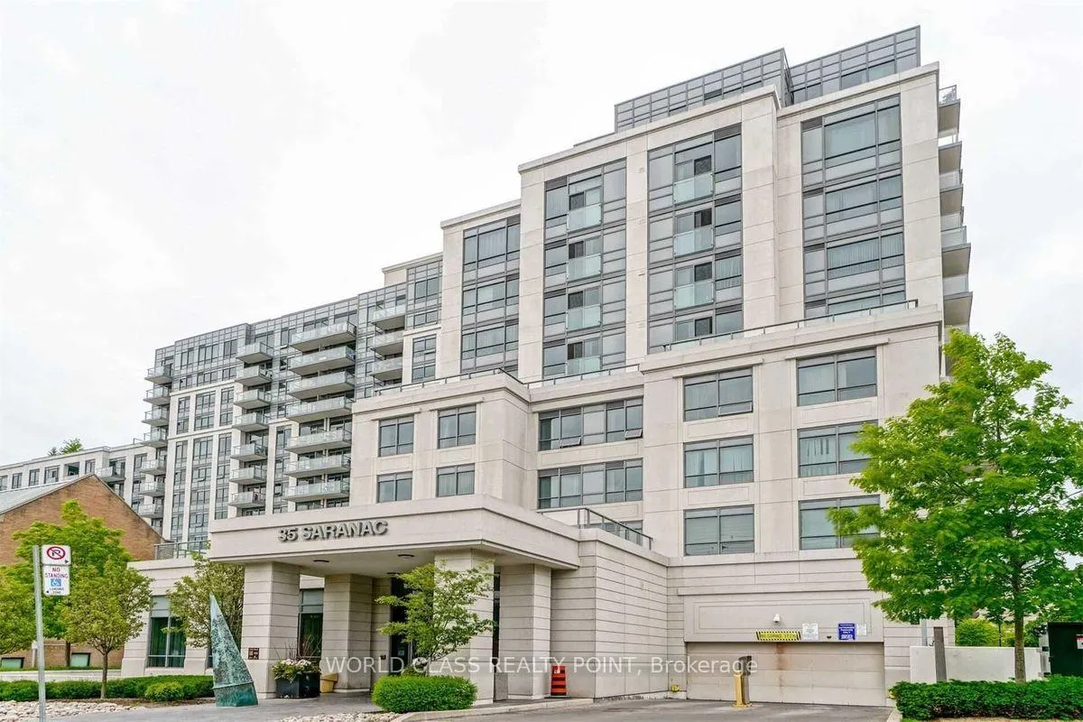 Front of Unit 1206, 35 Saranac Boulevard