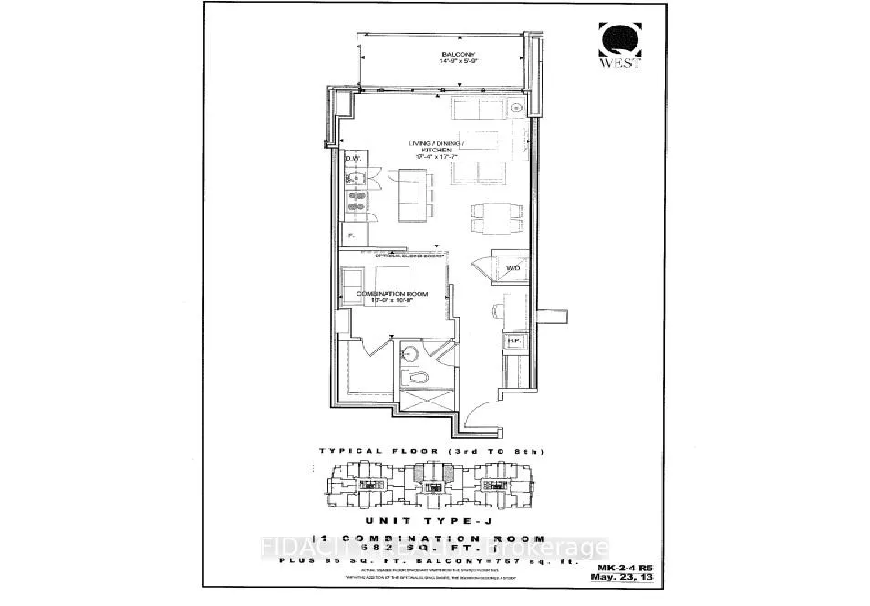 Photo 10 of Unit 802, 98 Richmond Road, Ottawa, Westboro/Hampton Park — HOMEH