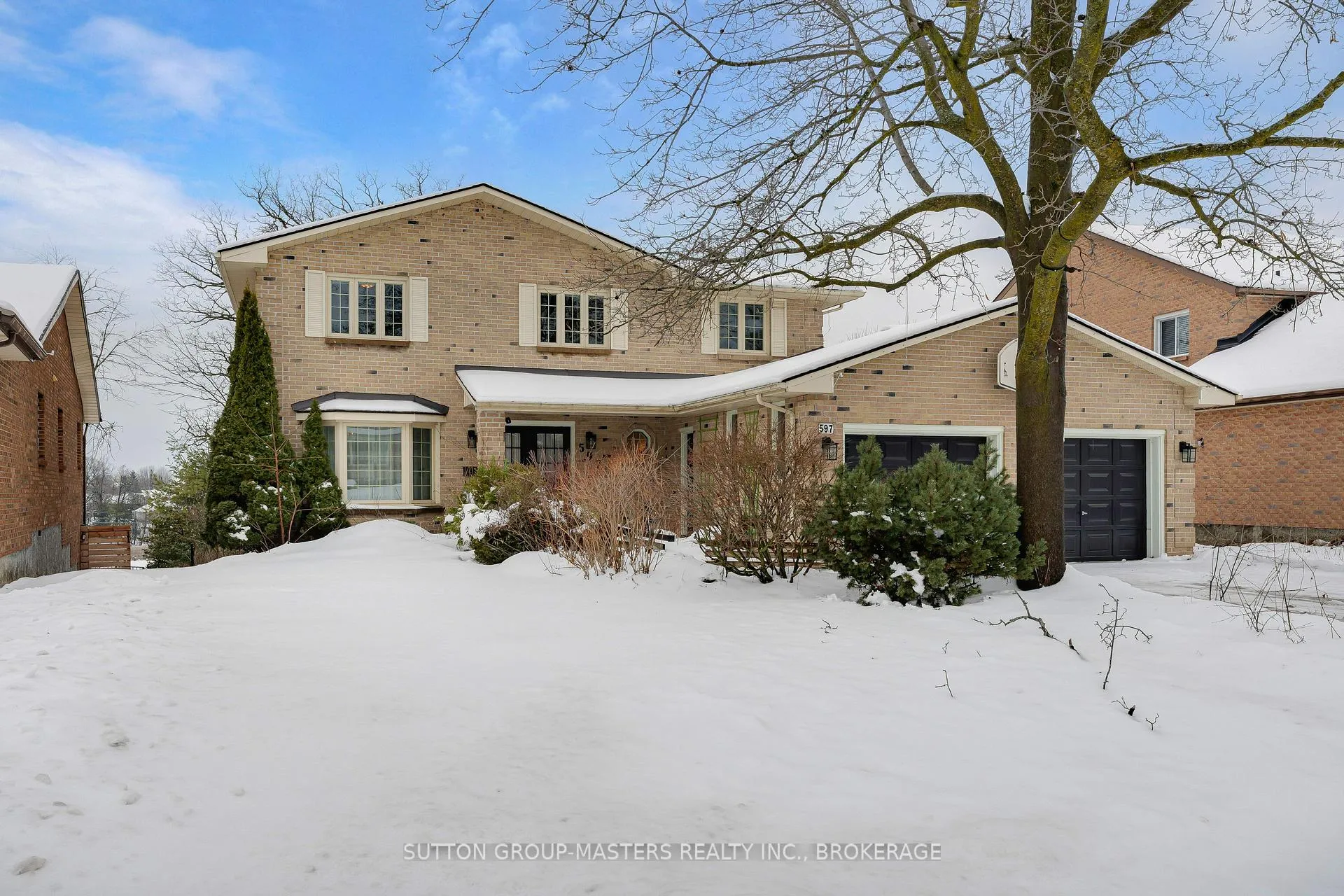 Front of 597 Forest Hill Drive W