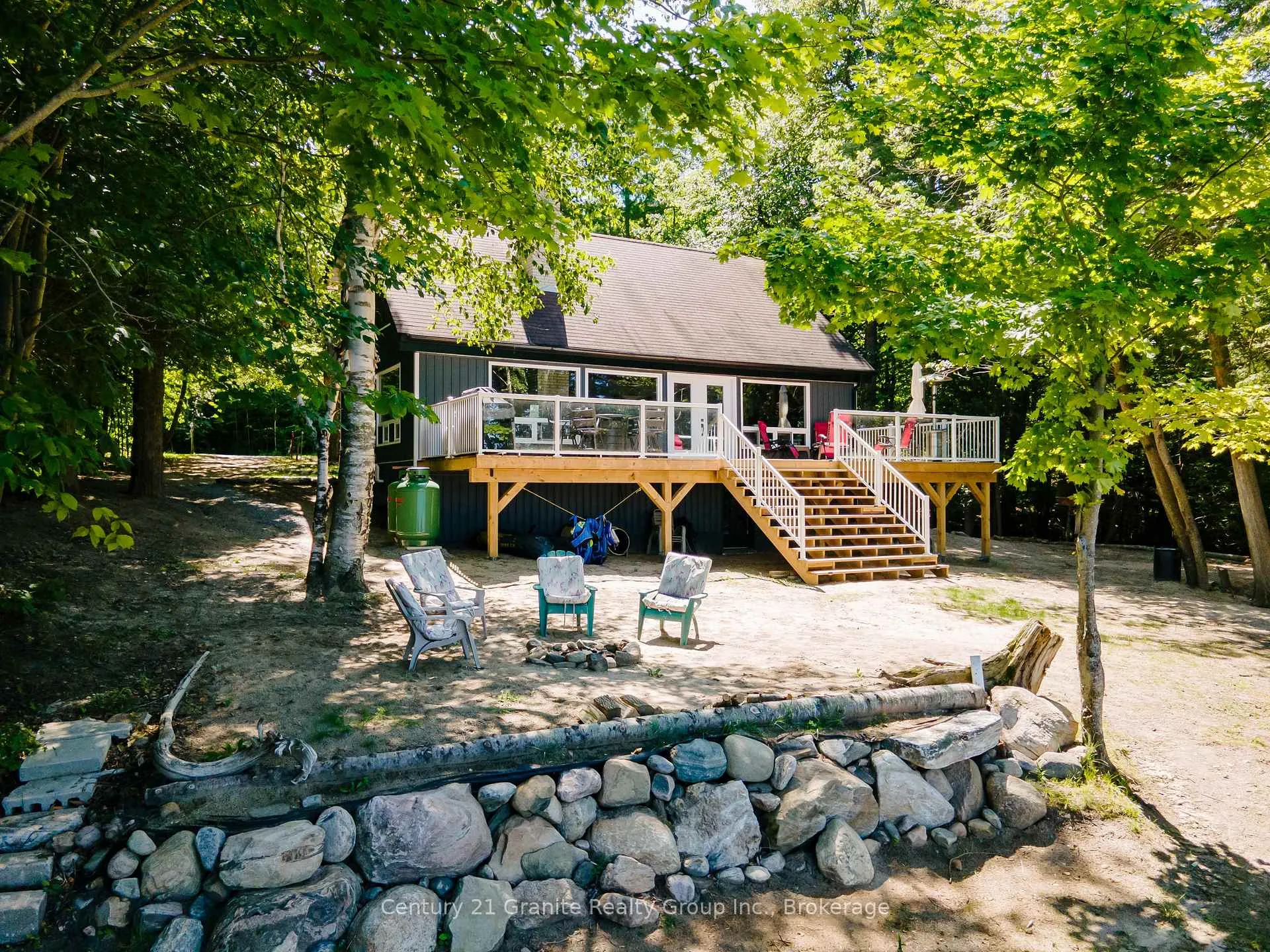 Front of 2347 Kashagawigamog Lake Road