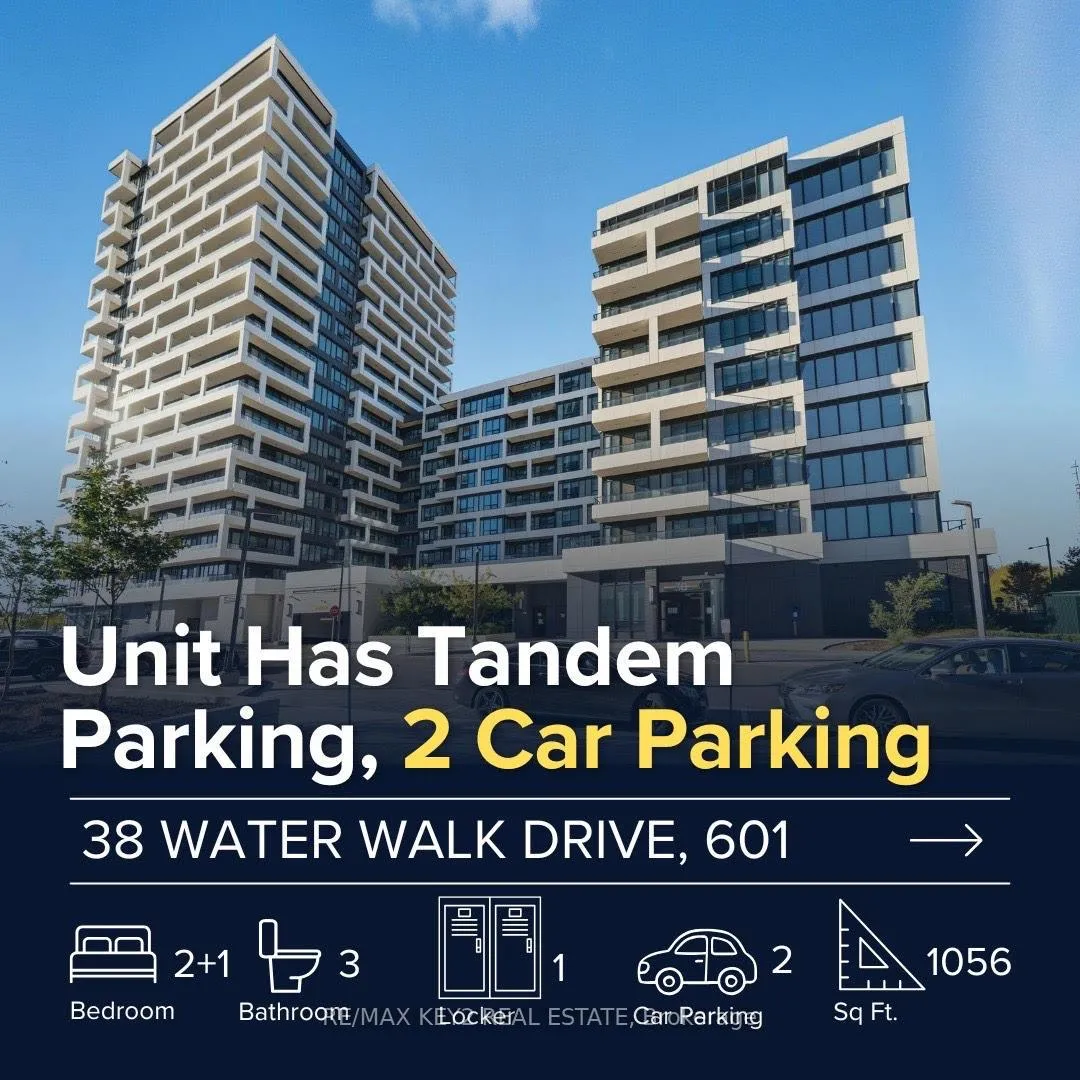 Front of Unit 601, 38 Water Walk Drive