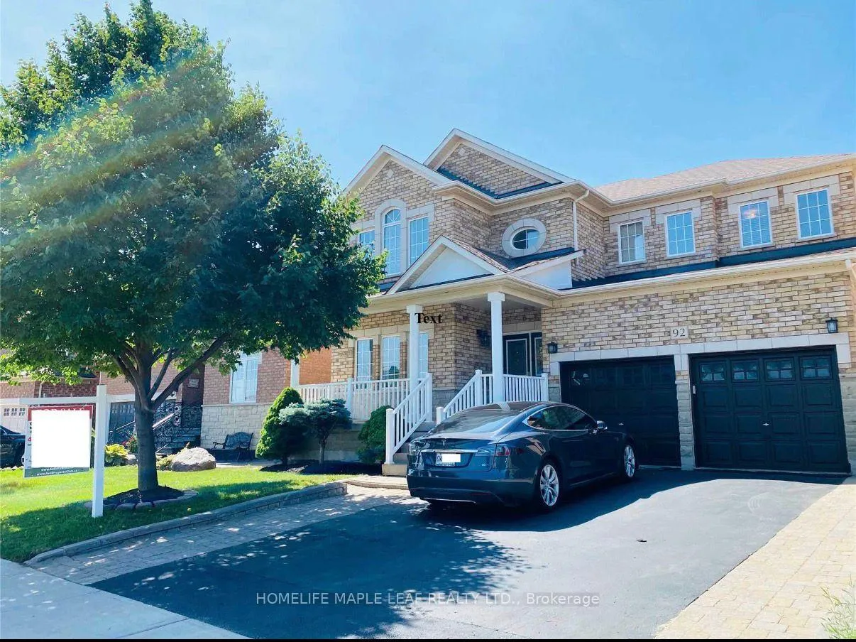 Photo 1 of 92 Edenbrook Hill Drive, Brampton, Fletcher's Meadow — HOMEH