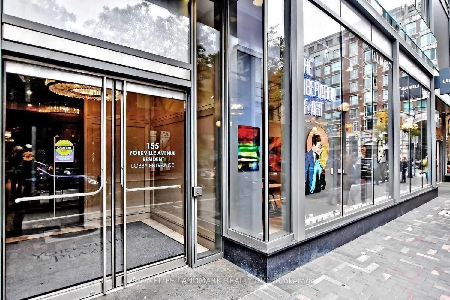 Front of Unit 912, 155 Yorkville Avenue