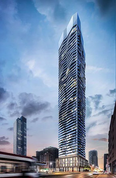 Front of Unit 809, 100 Dalhousie Street