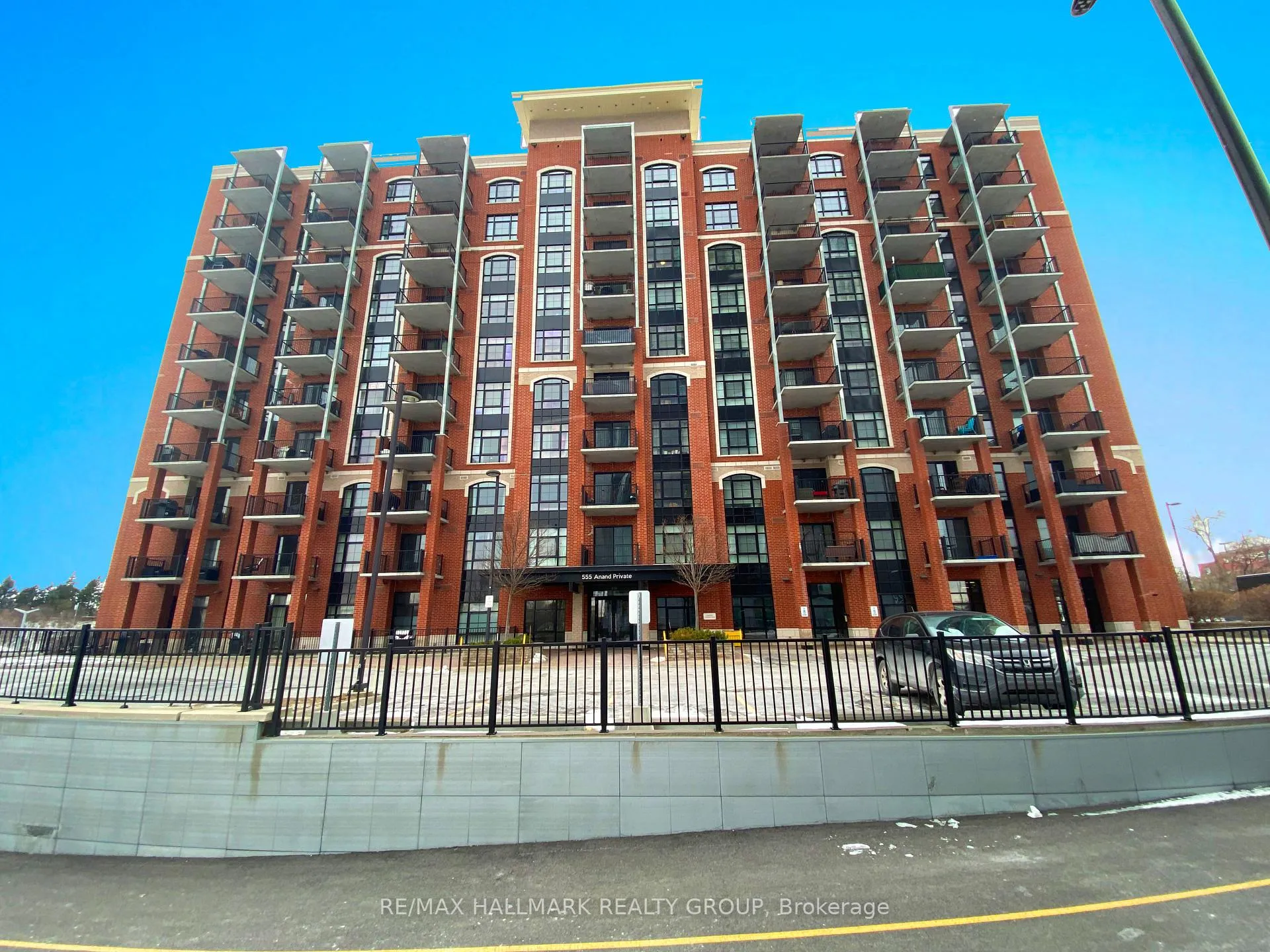 Front of Unit 208, 555 Anand Private