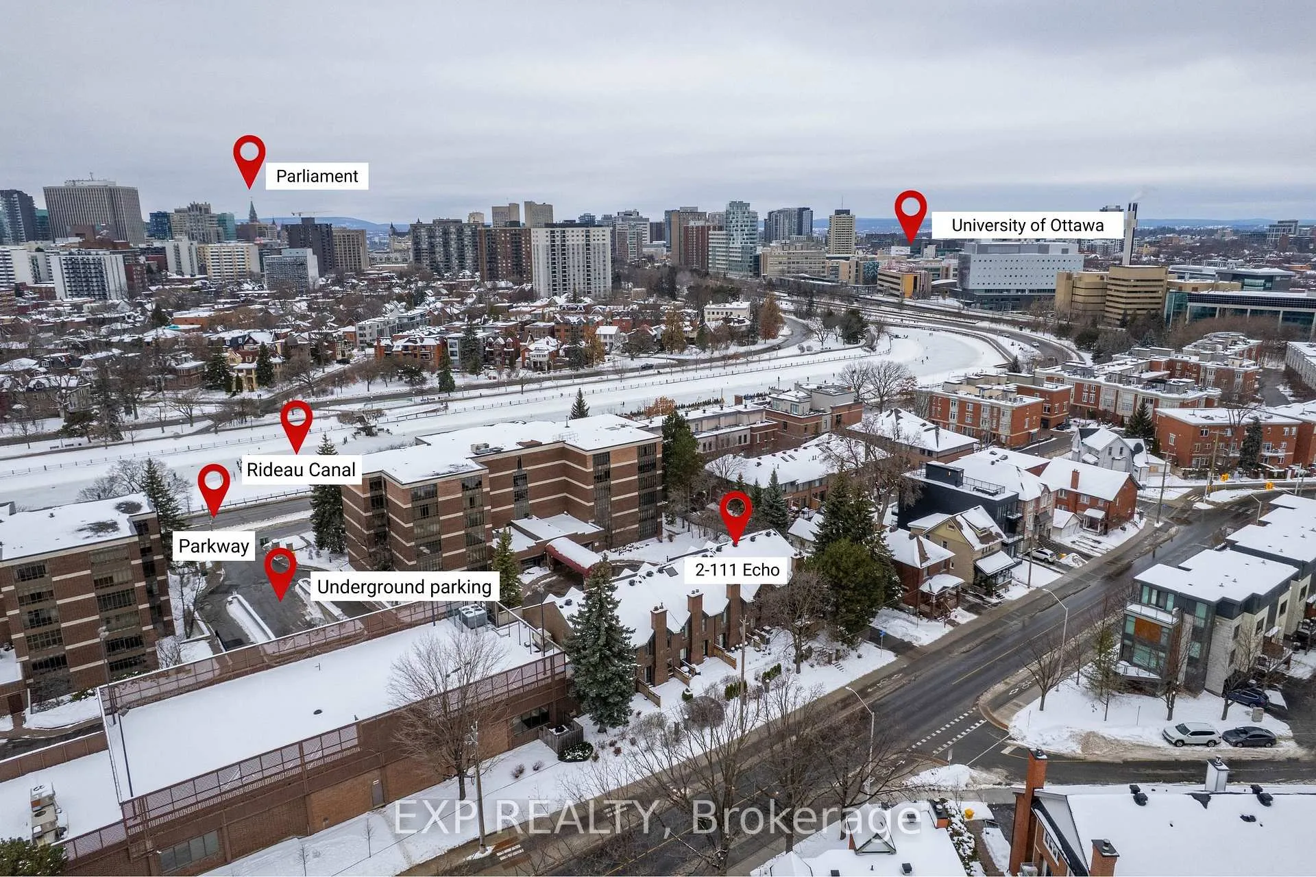 Photo 2 of Unit 2, 111 Echo Drive, Ottawa, Ottawa East — HOMEH