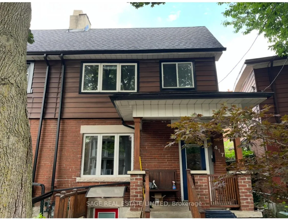 Front of Unit Lower, 417 Crawford Street