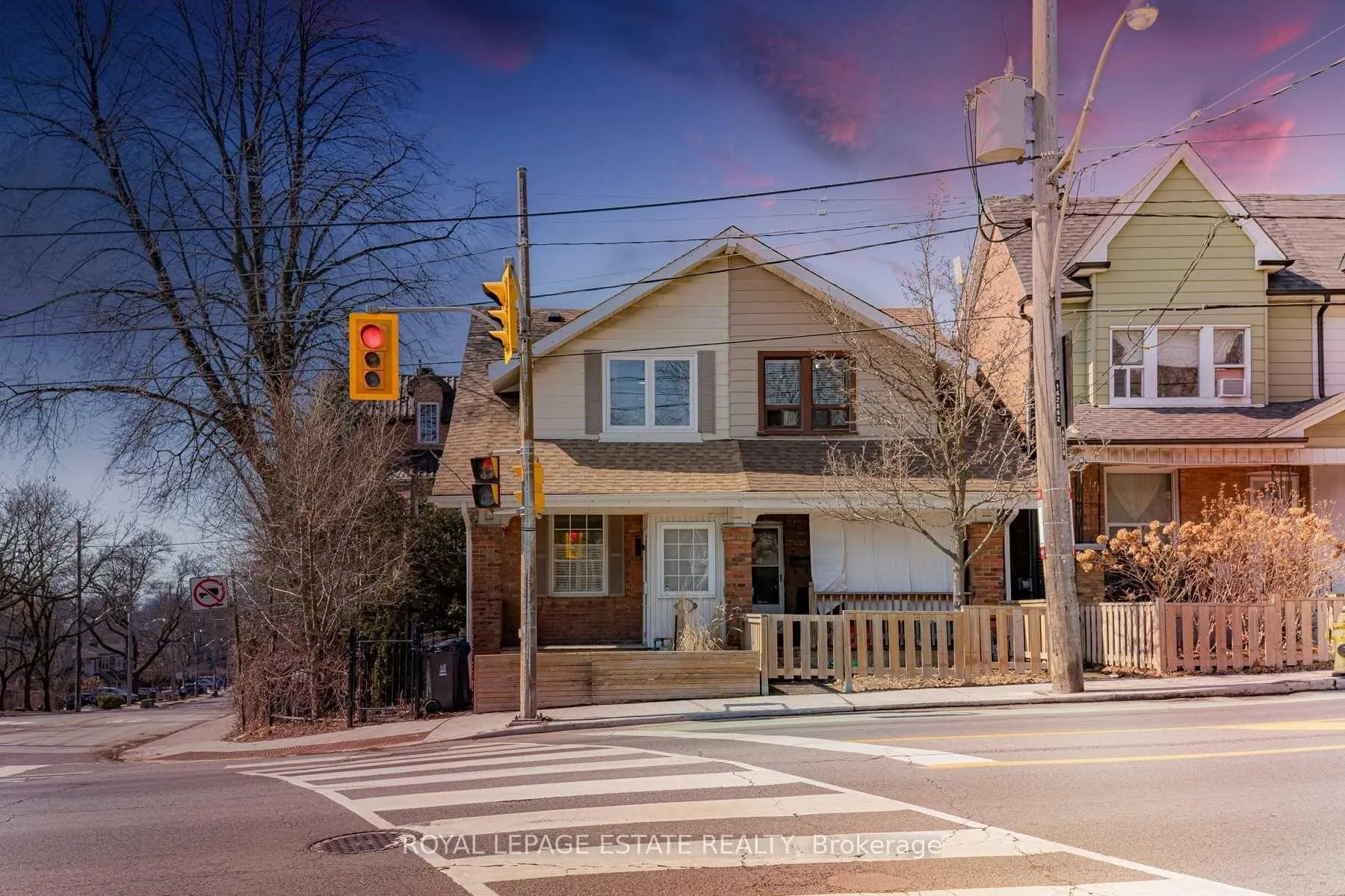 Front of Unit A, 568 Woodbine Avenue